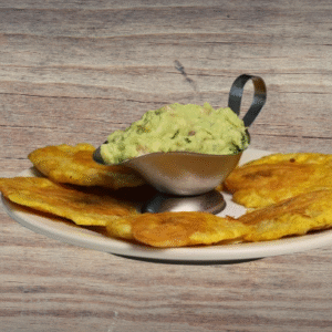 Tostones Con Guacamole