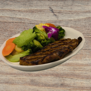 New york sSake Con Vegetales